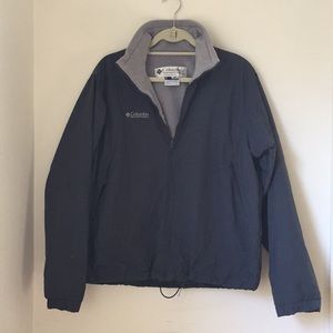 Blue/Grey Columbia Zip-up
